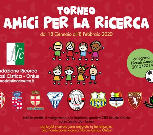 “Amici per la ricerca”, a Torino un torneo per dare un calcio alla fibrosi cistica