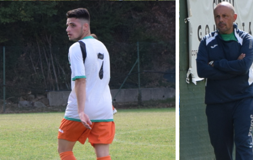 Emanuele Cestone e mister Ivan Musso