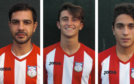 Aloisi, superbomber del calcio piemontese, assieme ai '98 Candela e Agosta della Piscinese Riva