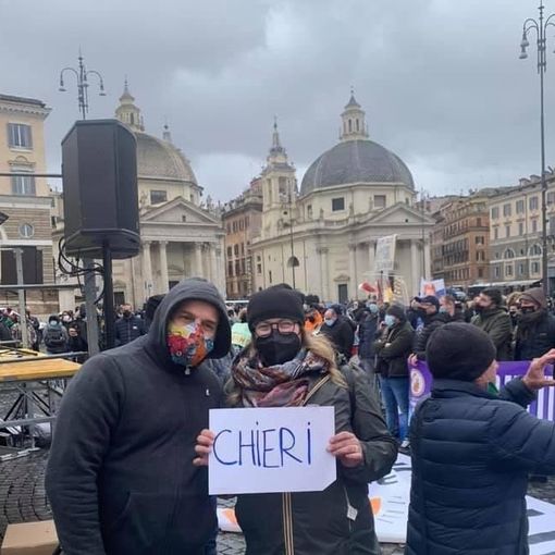 Scesa in campo a Roma la rabbia dei ristoratori di Chieri: &quot;Se non riapriamo subito, chiudiamo per sempre&quot;