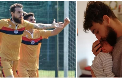 Daniele Trapani e il piccolo Mario