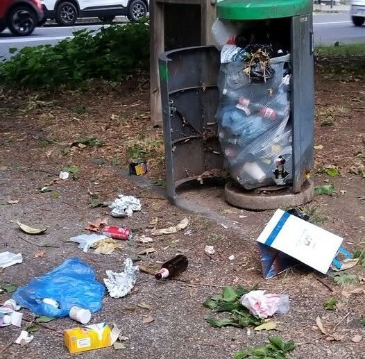 Moncalieri, gli incivili sporcano e vandalizzano i giardini di via Juglaris Moncalieri, gli incivili sporcano e vandalizzano i giardini di via Juglaris