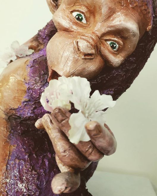 Good Karma, scultura in argilla di Francesco Marinaro (TO) Good Karma, scultura in argilla di Francesco Marinaro (TO)