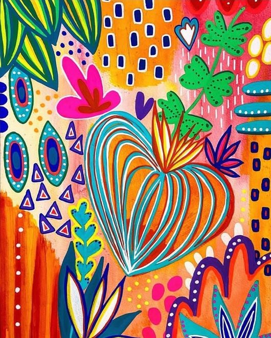 Amali Dorat dipinto De tout coeur