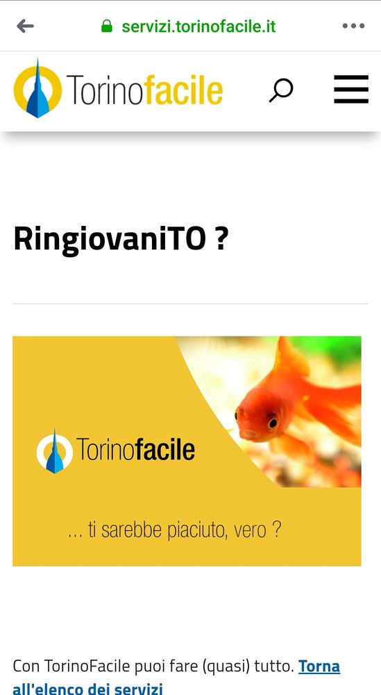 Il Comune di Torino lancia RingiovaniTO, per togliersi fino a 10 anni di età