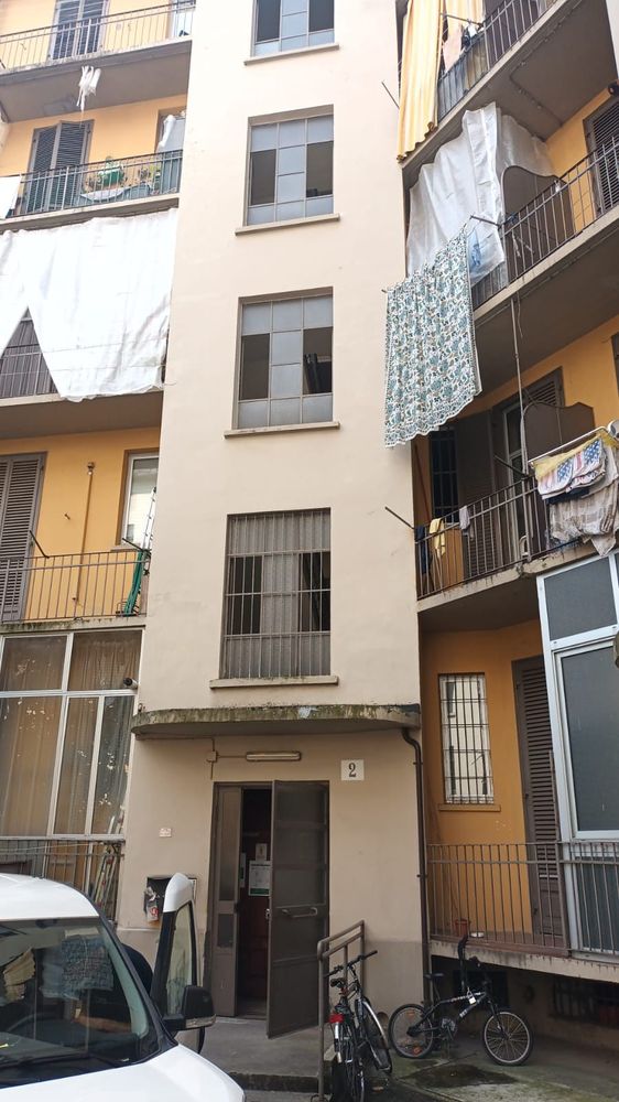 Immagine di archivio di una casa popolare Immagine di archivio di una casa popolare