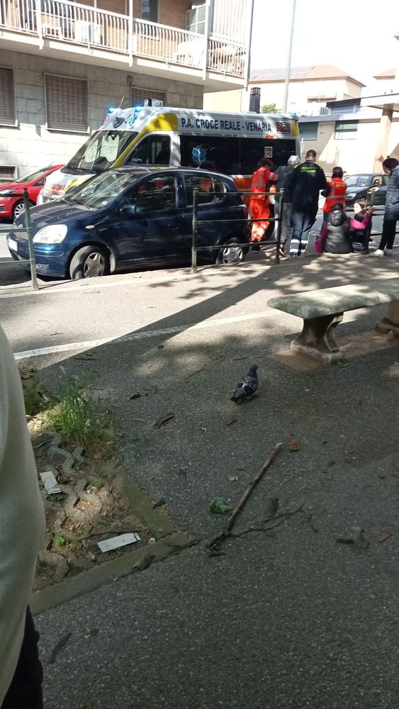 Incidente ai danni di un anziano