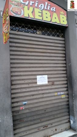 Chiuso dalla Polizia per 15 giorni il kebab di corso Principe Oddone