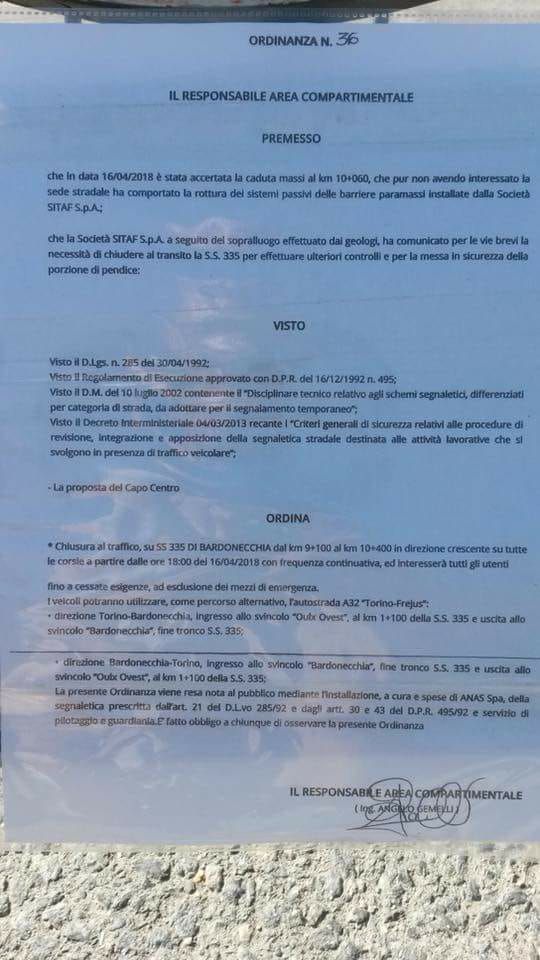 La telenovela della statale per Bardonecchia: oltre 100 giorni di stop al traffico