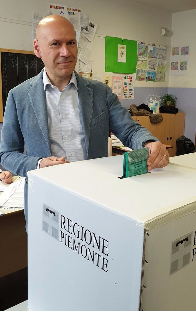 Europee e Regionali, Bertola ai seggi di Moncalieri