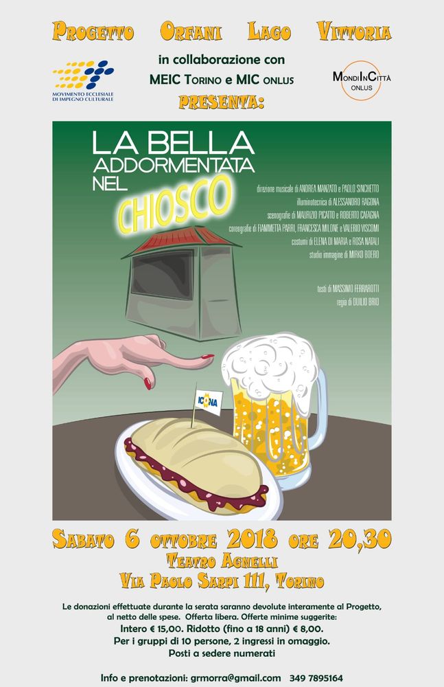 Al teatro Agnelli arriva lo spettacolo &quot;La bella addormentata nel chiosco&quot;
