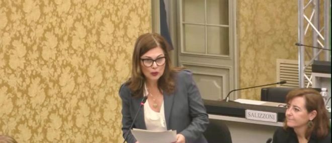 La consigliera regionale del Pd Laura Pompeo