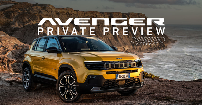 Drive your Future: scopri la Nuova Jeep Avenger la Prima Jeep 100% elettrica