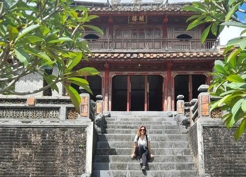 Tomba dell'imperatore Minh Mang a Huè, ottobre 2024 - scatto dell'autrice