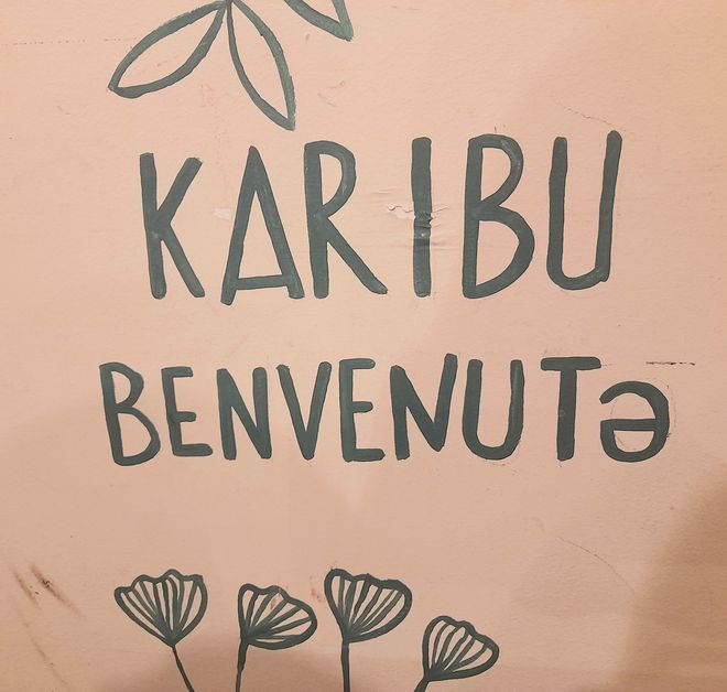 dettaglio dagli interni del locale