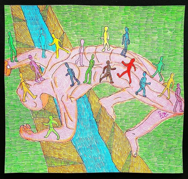 Anna Surowka, The Bridge, 2021