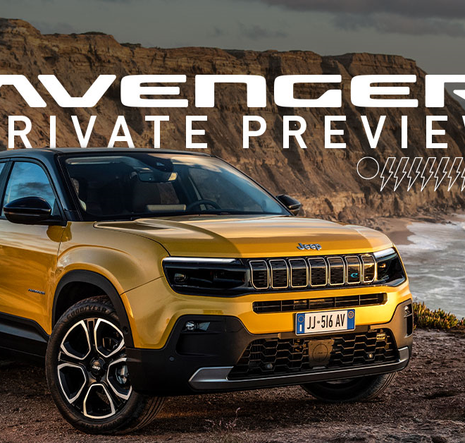 Drive your Future: scopri la Nuova Jeep Avenger la Prima Jeep 100% elettrica