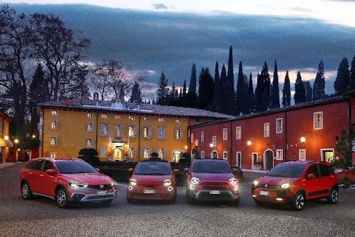 FIAT, tutta la gamma è (RED)