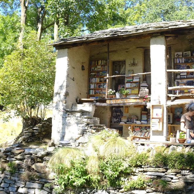 La biblioteca del Lupo - Valchiusella (TO)