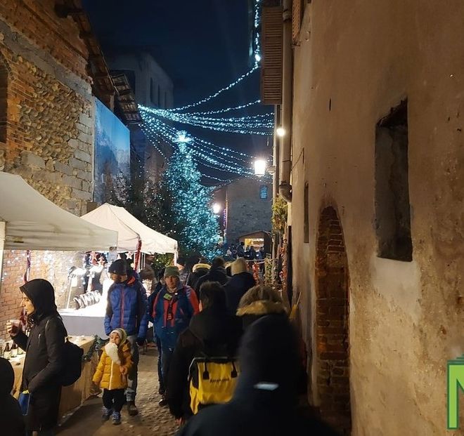 Eventi natalizi nel biellese: Al via “Il Borgo di Babbo Natale” a Candelo