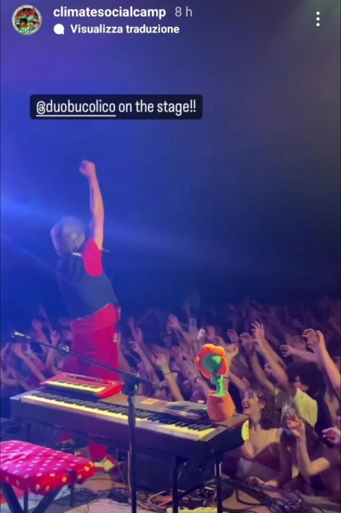 Foto tratte dall'account Climate Social Camp