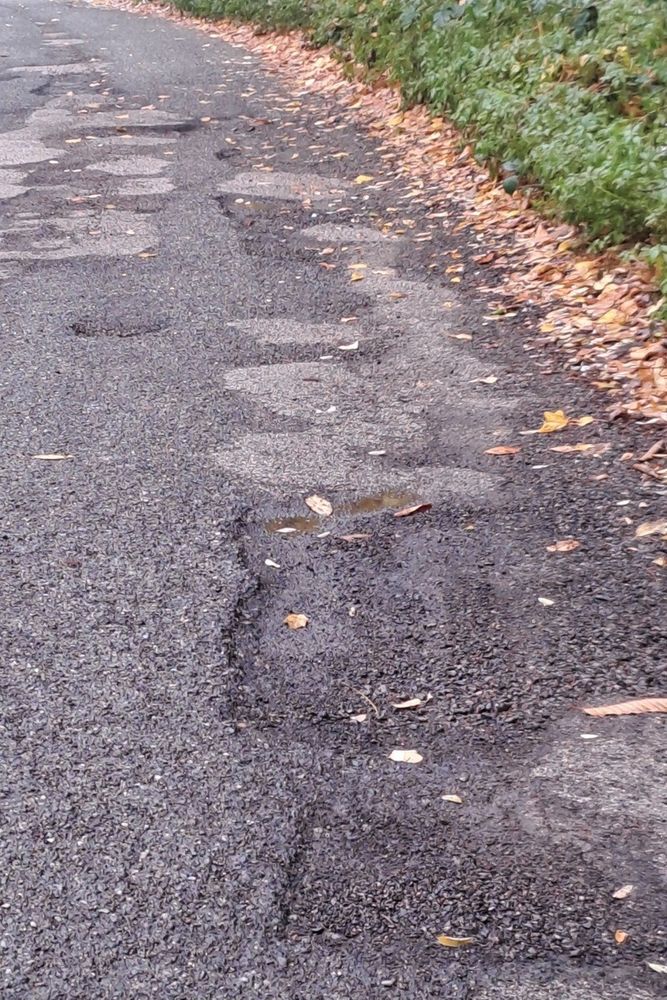 Le condizioni di strada dai Ronchi ai Cunioli Alti