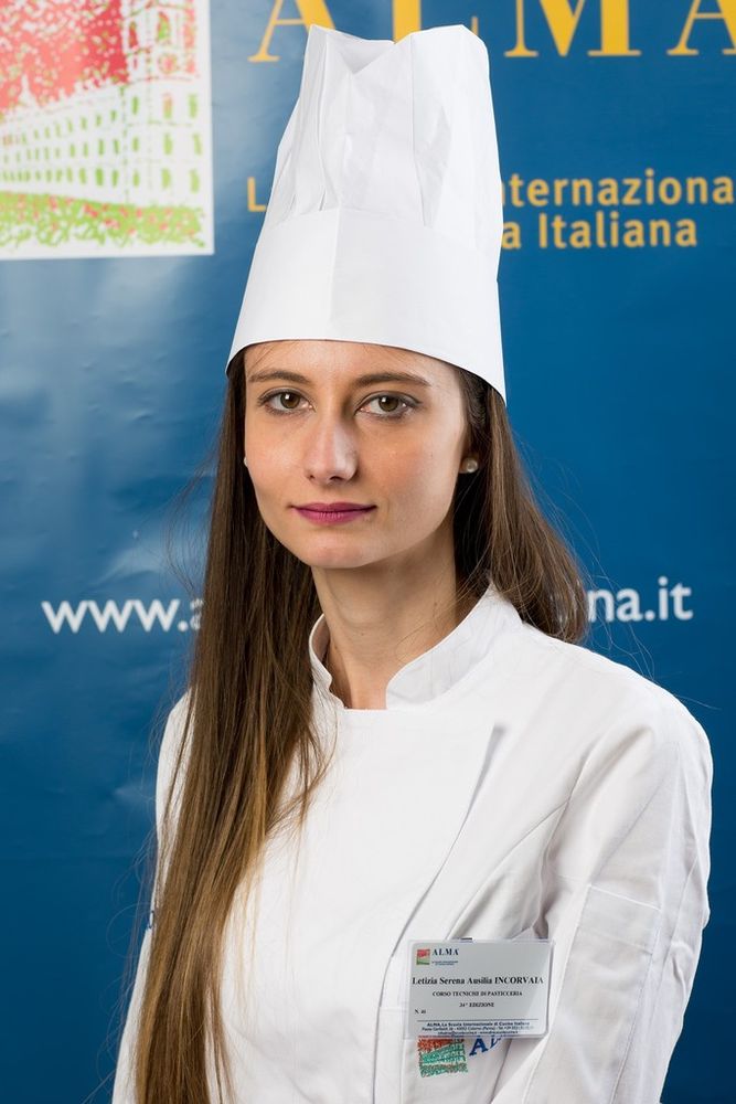 Pasticceria: ALMA diploma 34 nuovi professionisti, tra di loro la torinese Letizia Serena Ausilia Incorvaia