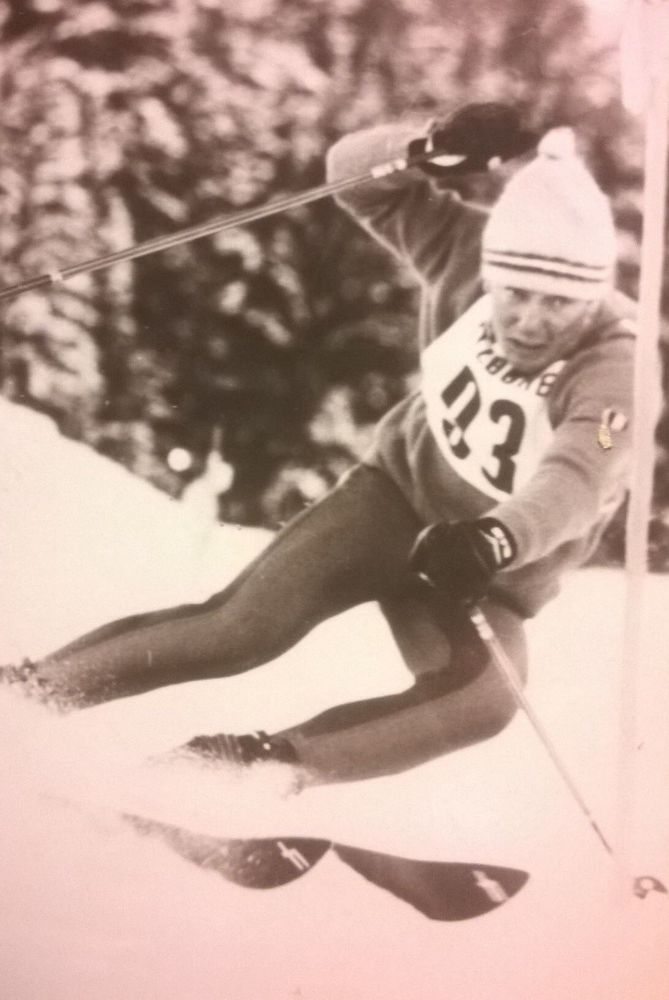 Teresio Vachet in azione (dal suo profilo Facebook)