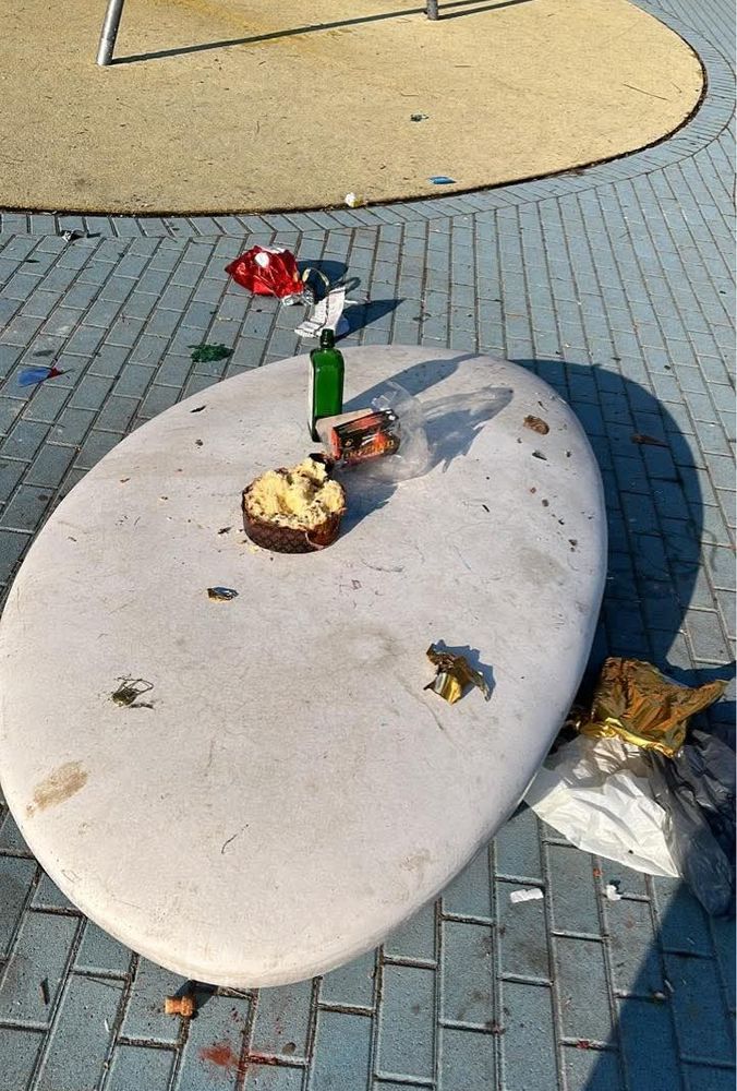 A Moncalieri il Giardino della Luna trasformato in una discarica A Moncalieri il Giardino della Luna trasformato in una discarica