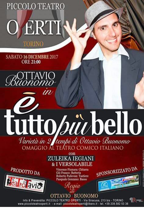 Al Teatro Operti torna la tradizione napoletana con Ottavio Buonomo