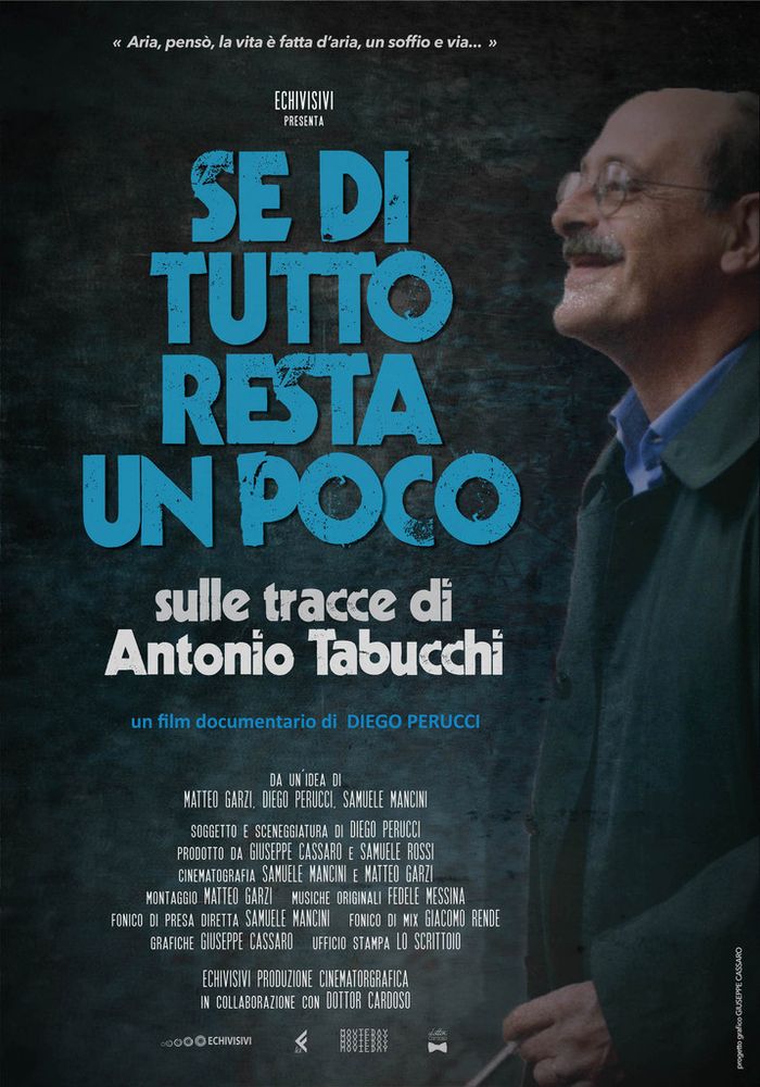 “Se di tutto resta un poco. Sulle tracce di Antonio Tabucchi” al cinema Lux di Torino
