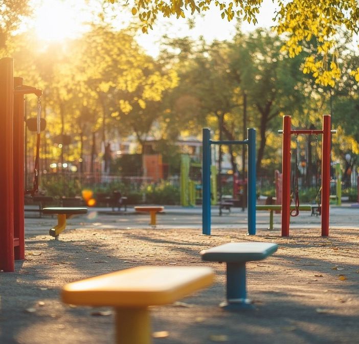 Immagine di archivio di un parco a Rivoli