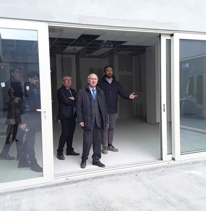 Venaria, visita di Saitta al nuovo Polo Sanitario: &quot;Pronto entro aprile, ma il Comune acceleri su viabilità e parcheggi&quot;