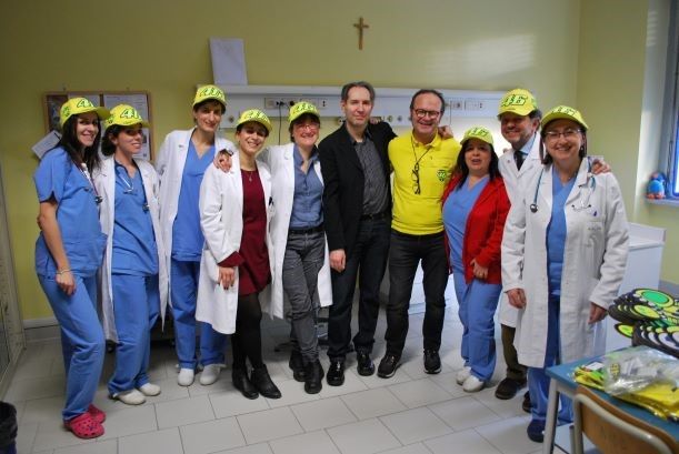 &quot;Dica 46&quot;: il Dottore ha regalato un sorriso ai piccoli pazienti degli ospedali di Rivoli e Pinerolo