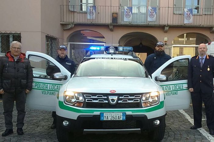 Si rinnova il parco auto della polizia municipale di Volpiano
