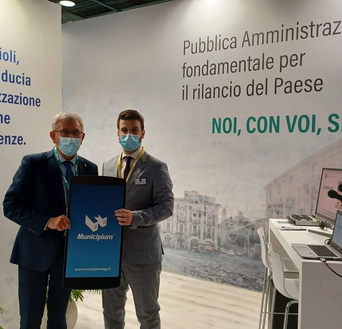 Il sindaco Claudio Castello a Parma