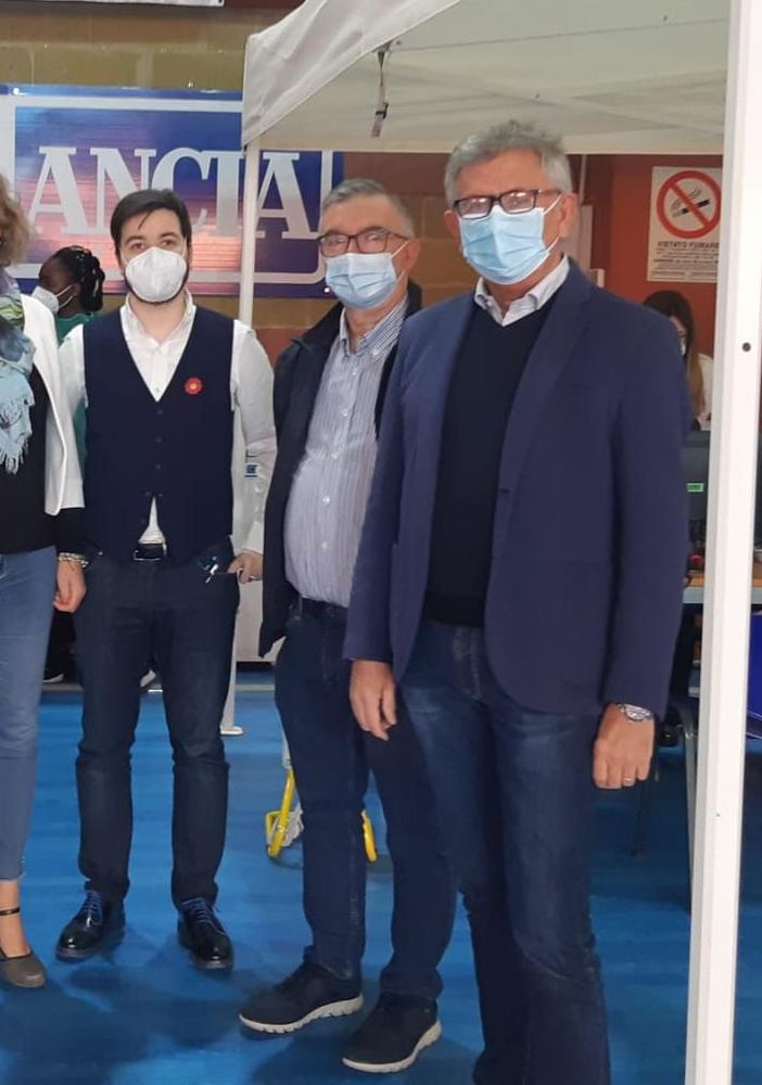 Coronavirus: attivo da oggi il centro vaccini al Palalancia di Chivasso