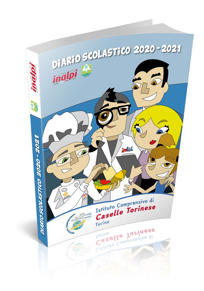 Il &quot;diario scolastico&quot; di Inalpi 2020/21 distribuito in oltre 400 scuole a 320mila studenti