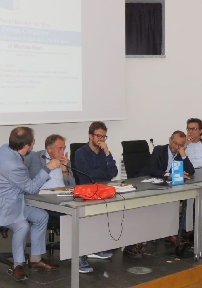 Matteo Ricci ha presentato a Settimo “Primo, Cittadino”