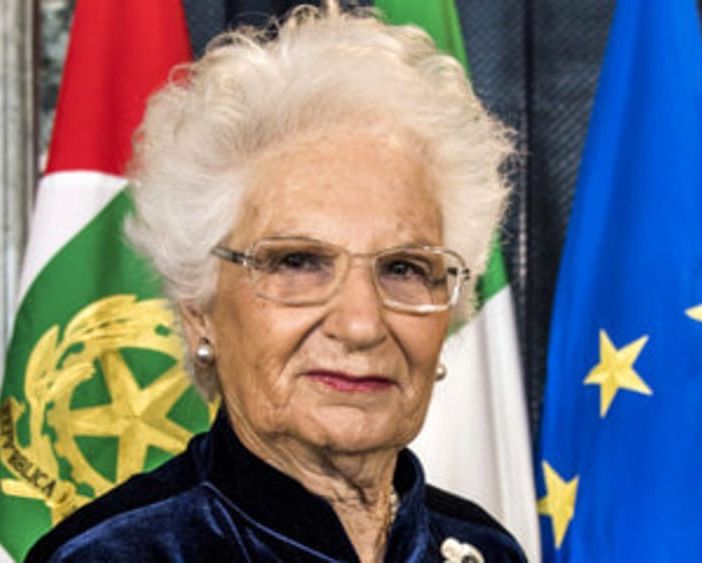 La senatrice Liliana Segre