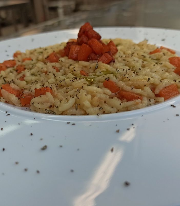 LA RICETTA - Risotto zucca e rosmarino