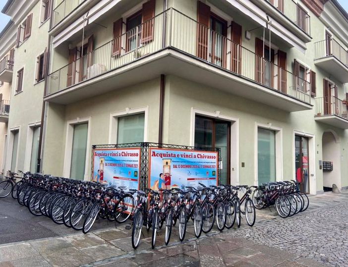 Le biciclette vinte con la Lotteria degli scontrini