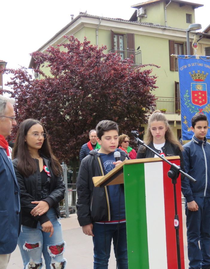 Il 74° Anniversario della Liberazione a Settimo Torinese