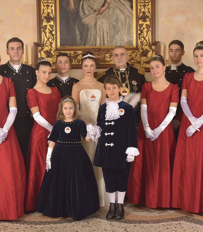 La corte del Carnevale di Chivasso