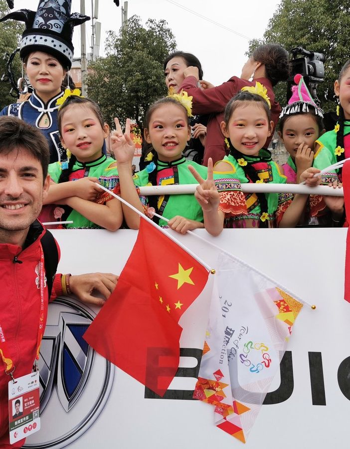Il brandizzese Diego Barbera in Cina