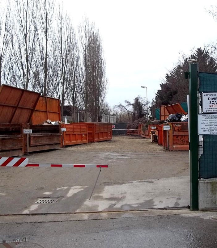 L'ecocentro comunale di Brandizzo