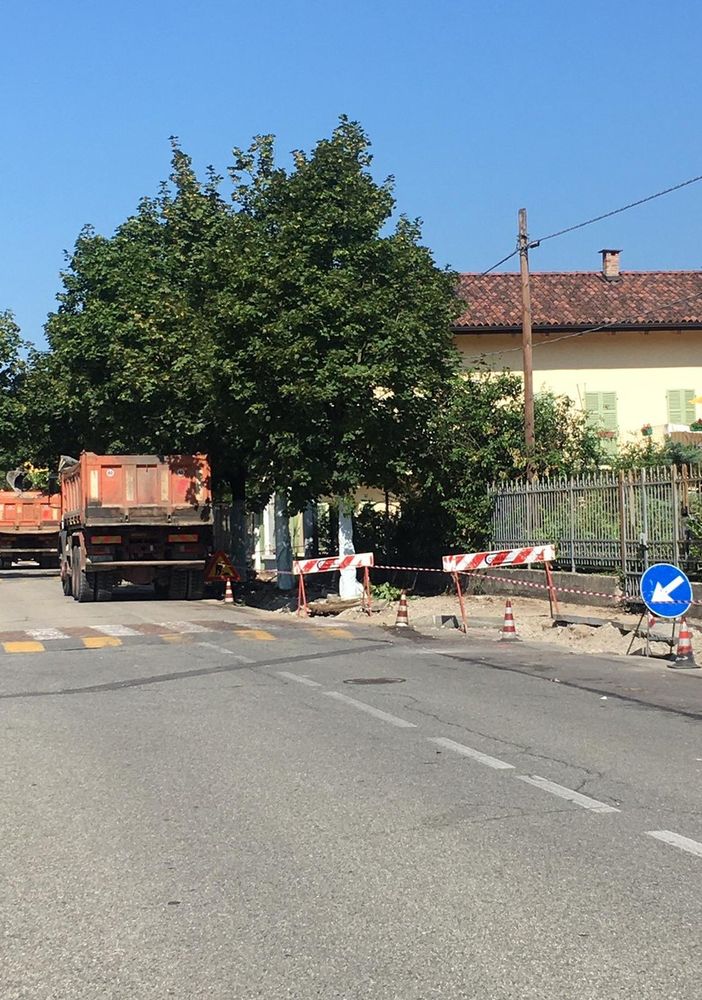 I lavori eseguiti a Settimo