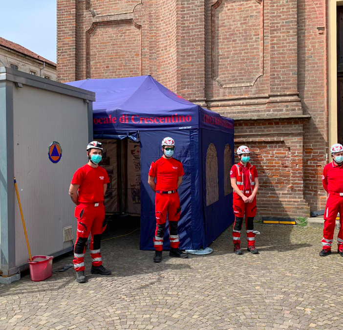 La consegna del nuovo gazebo