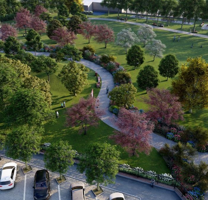 Un parco in pieno centro città: iniziati i lavori in via Amendola a Settimo