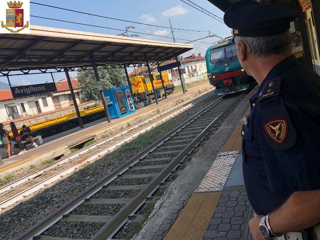 Controlli Polfer alla stazione di Porta Nuova
